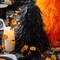 Halloween Orange Black Trees and JackOLantern Garland Decorative Set